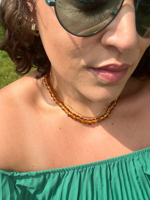 Amber Waves Necklace
