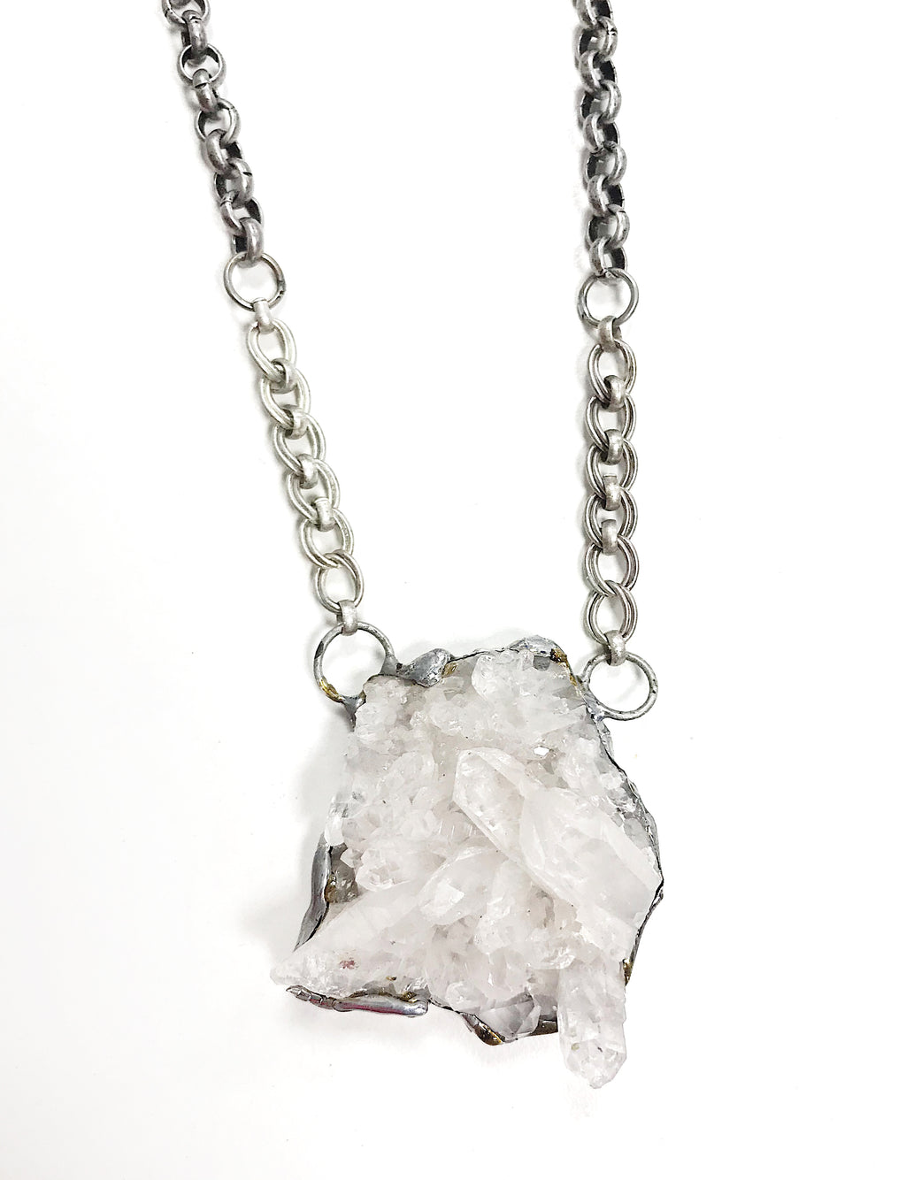 Clear Quartz Pendant Necklace