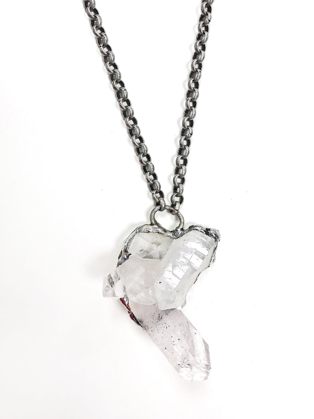 Clear Quartz Pendant Necklace